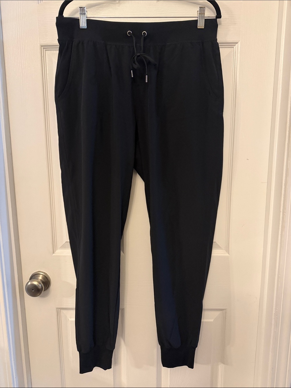 CRZ YOGA Black Drawstring Jogger Pants